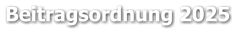 Beitragsordnung 2025
